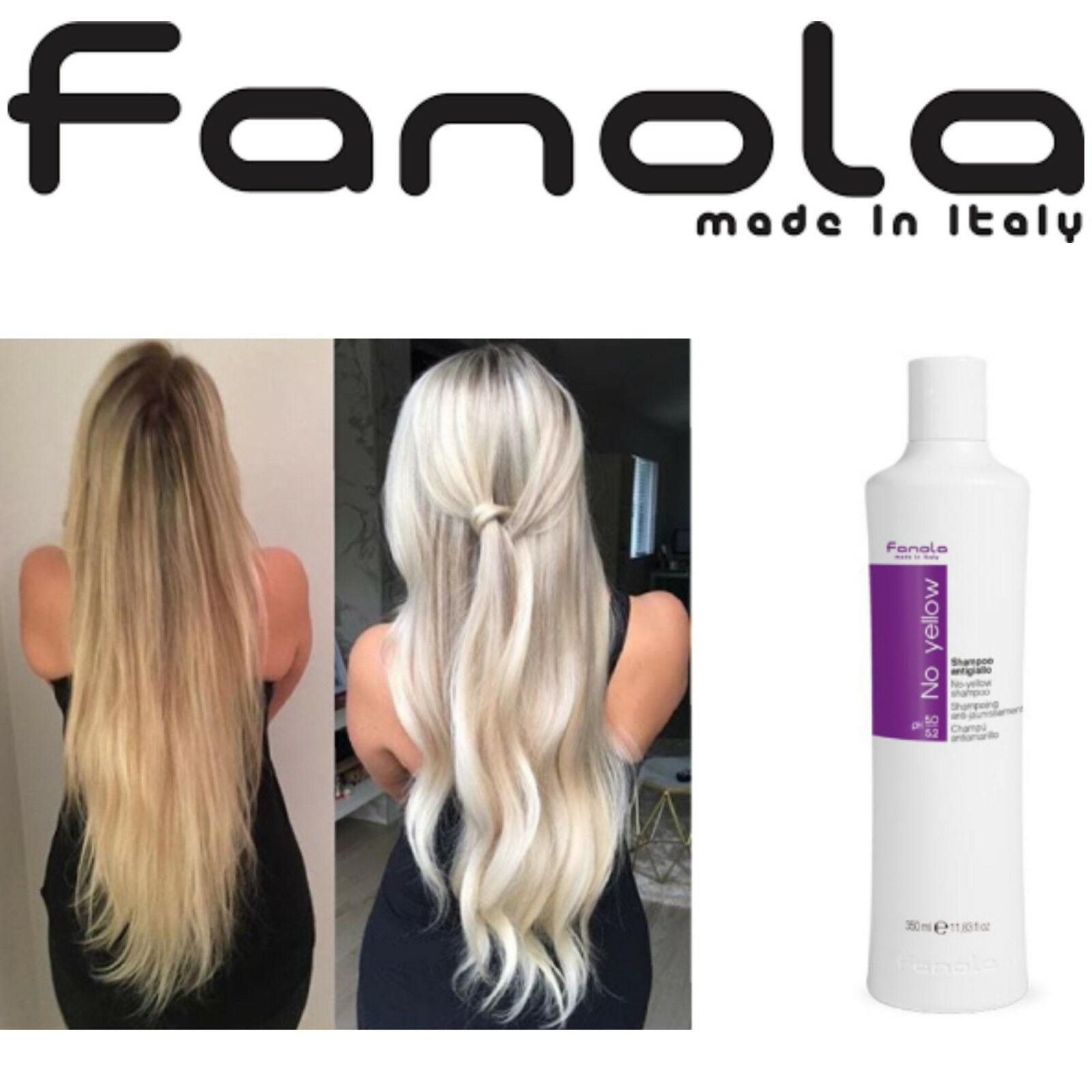Cum să scapi de tonul galben din păr cu produsele Fanola de la beauty4ever.ro