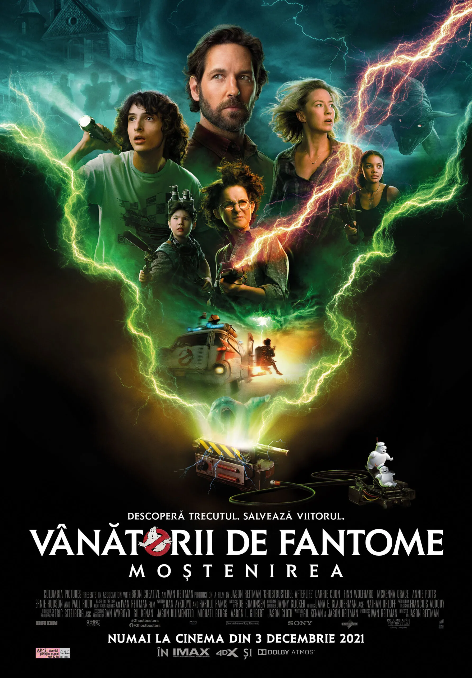 ‘Vânătorii de fantome: Moștenirea’ ajunge în premieră la Cineplexx din 03 Decembrie