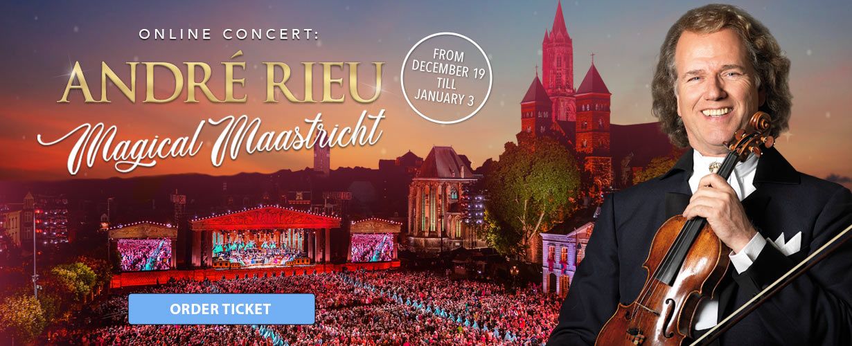 André Rieu prezintă concertul online „Magical Maastricht”