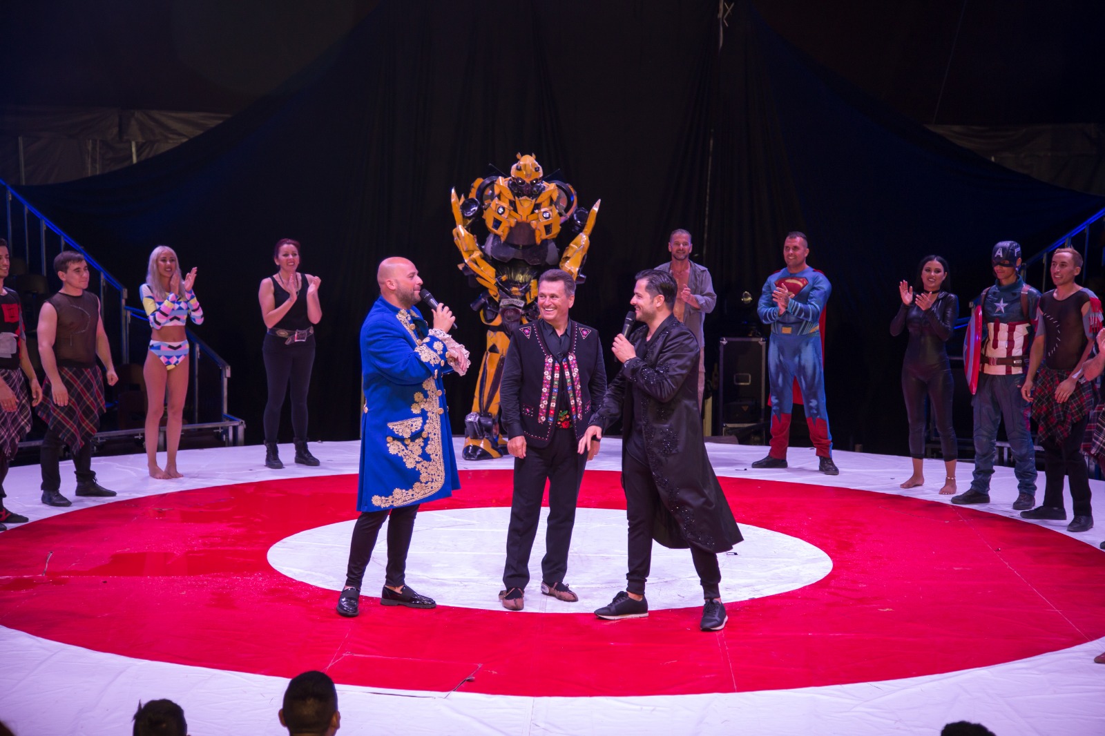 Liviu Varciu si Andrei Stefanescu fac din nou show la Antena 1, dar la „Poftiti la circ”