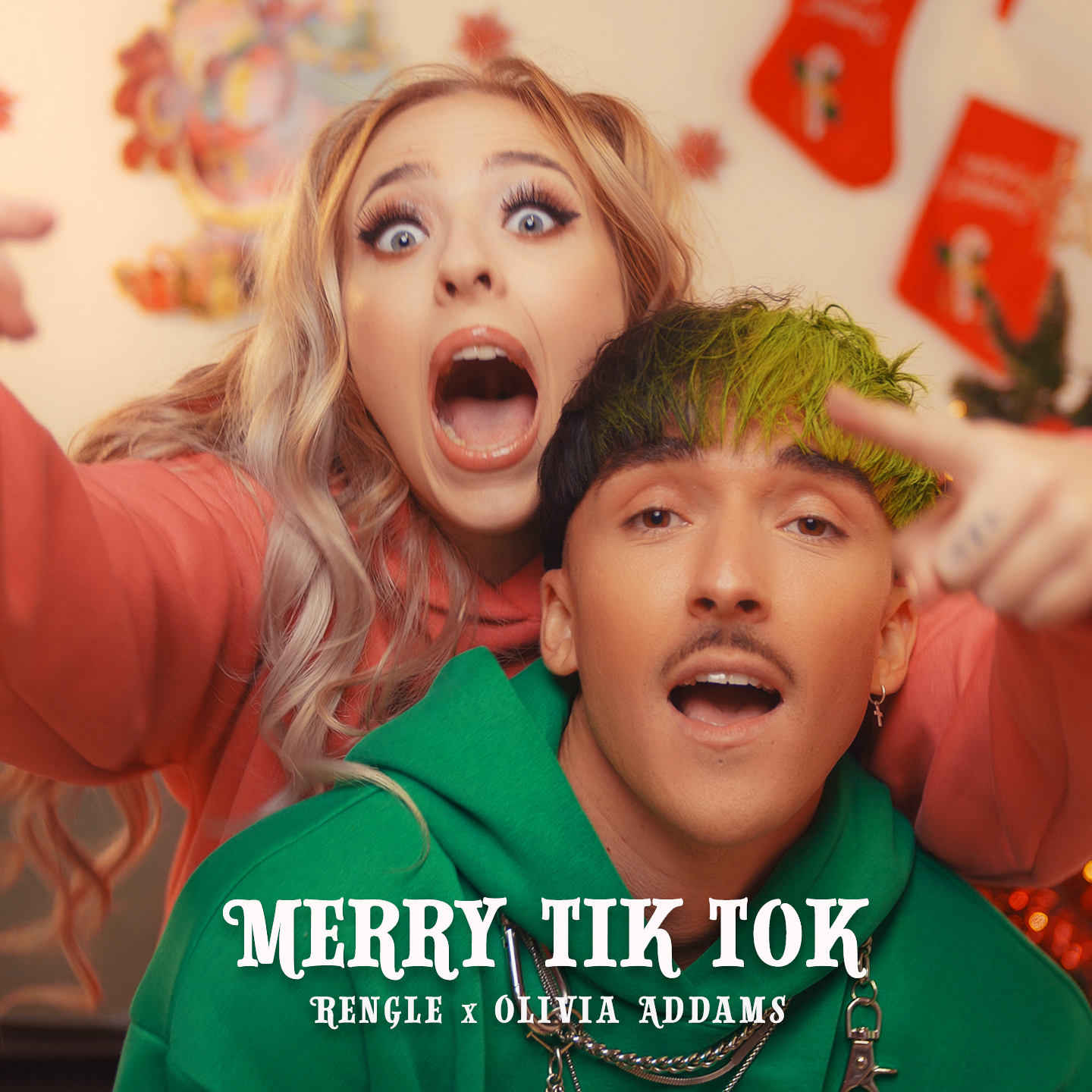 Rengle colaborează cu Olivia Addams și împreună aduc spiritul Crăciunului prin piesa Merry Tik Tok
