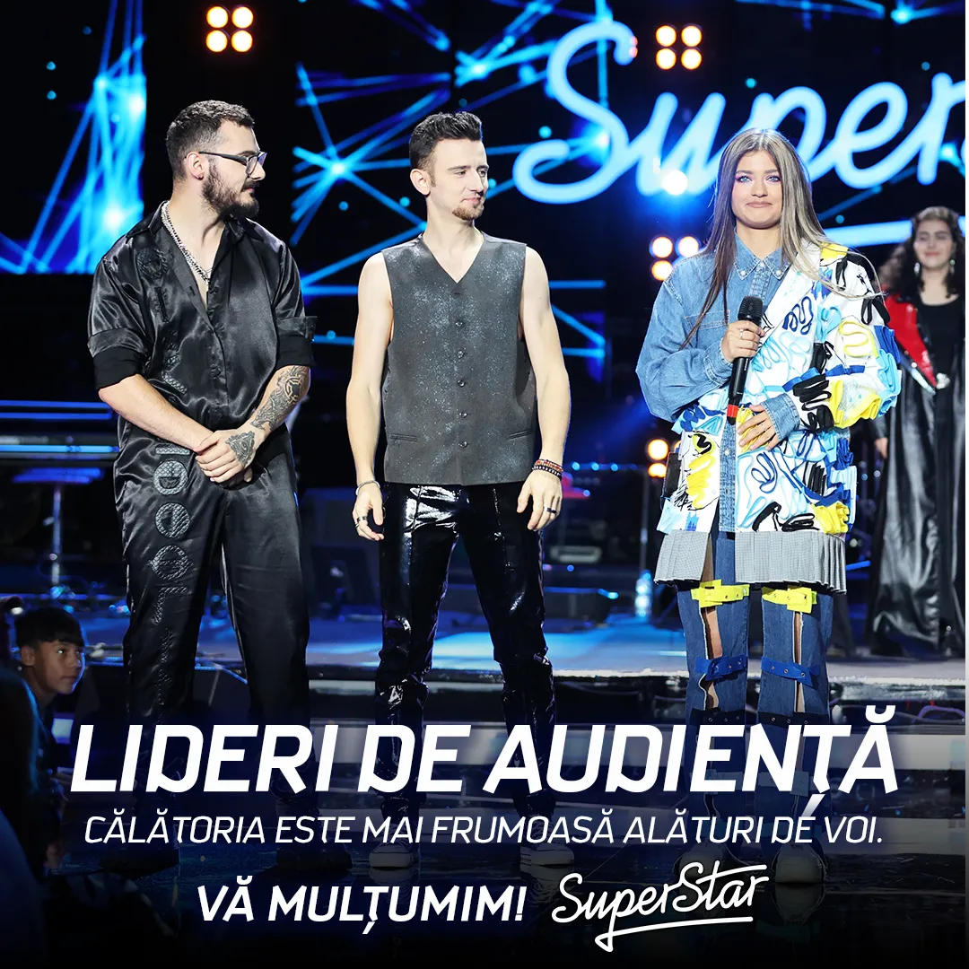 Smiley: ”Poti sa uimesti oamenii daca ai piesa potrivita”. A treia semifinala a fost lider de audienta!
