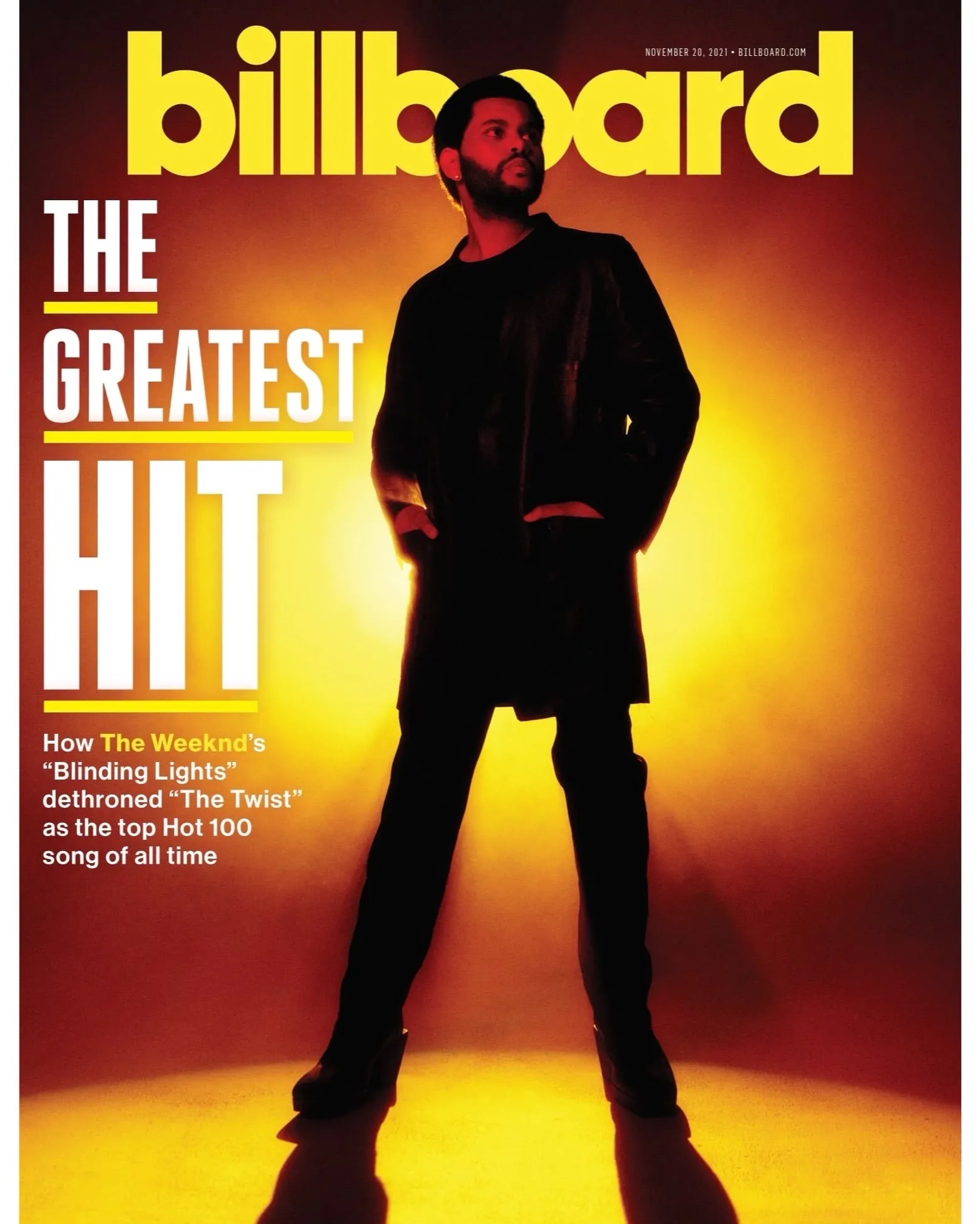 The Weeknd reuseste un nou record – primul loc in topul Billboard Hot 100 din toate timpurile cu hitul „Blinding Lights”