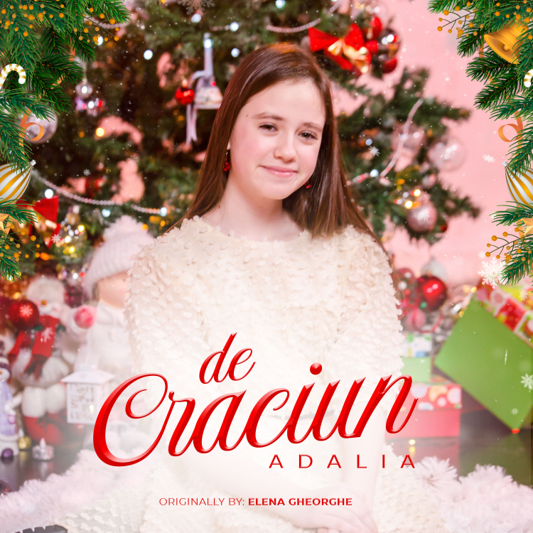 Adalia daruieste un colind „De Craciun”, in apropierea sarbatorilor de iarna