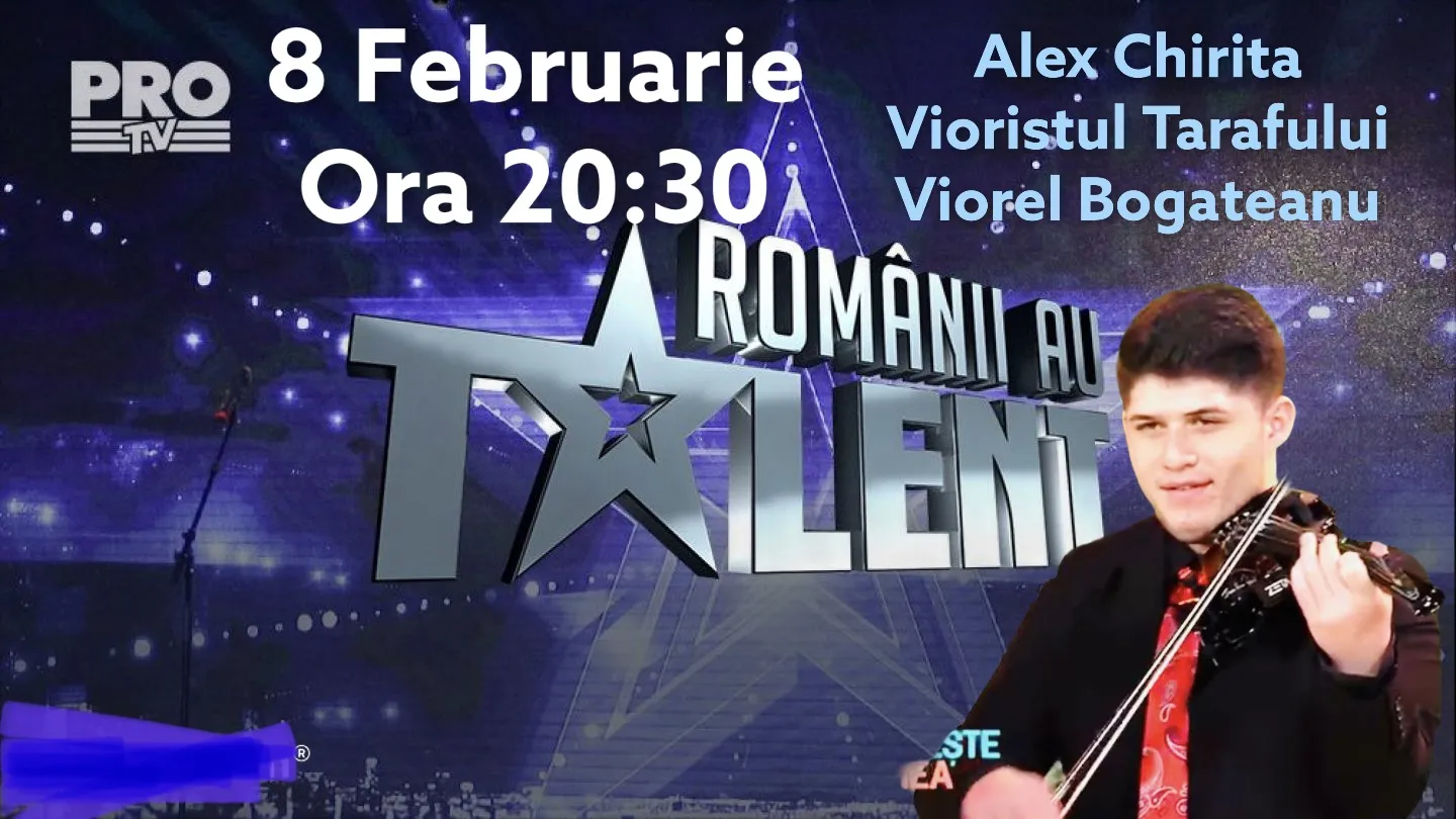 La 16 ani Alex Chirita isi arata talentul muzical la „Romanii au talent”!