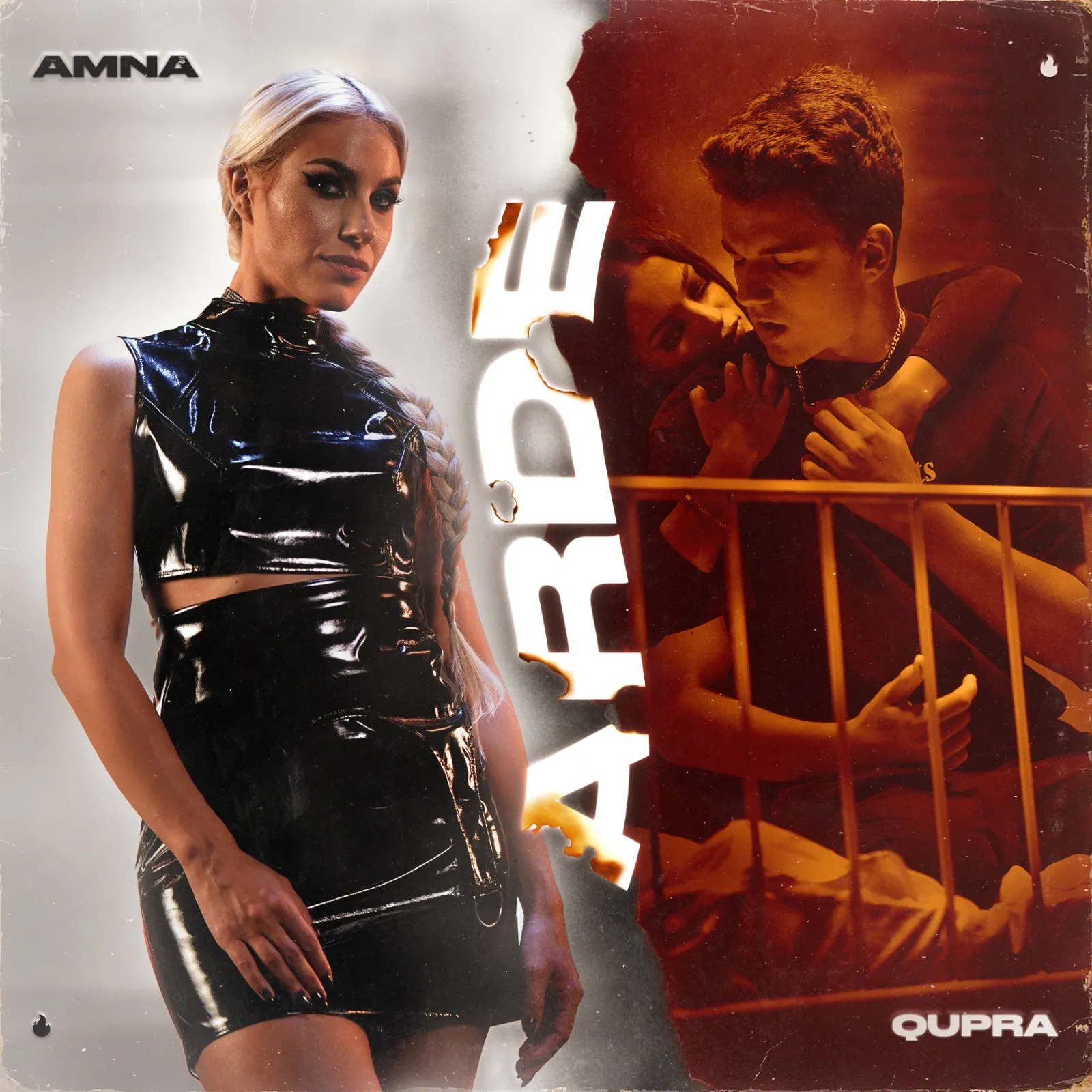 Amna și Qupra au lansat videoclipul piesei „Arde”