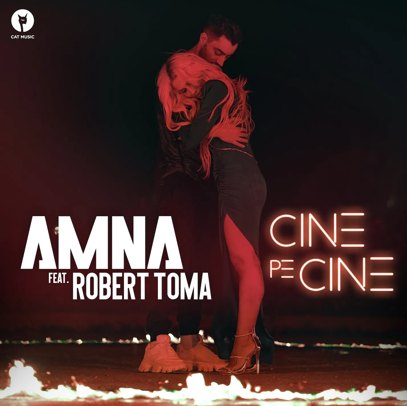 Amna și Robert Toma fac echipă pentru videoclipul piesei „Cine pe cine”: