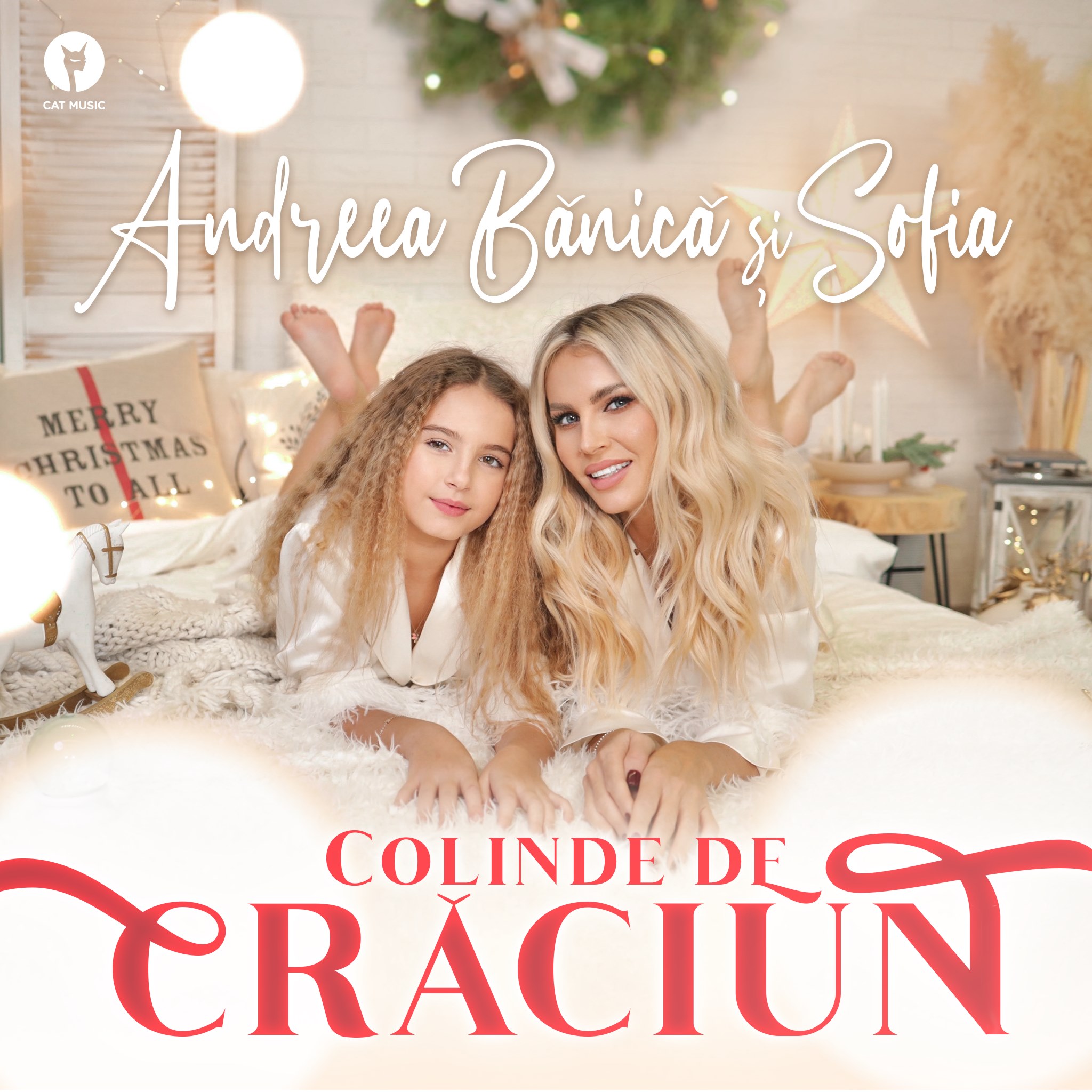 Andreea Bănică și fiica sa, Sofia, cântă pentru prima oară împreună „Colinde de Crăciun”