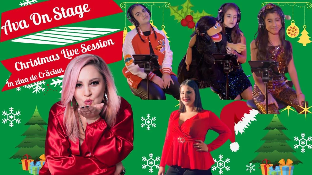 În prima zi de Crăciun, AVA a lansat „Ava On Stage Christmas Live Session”