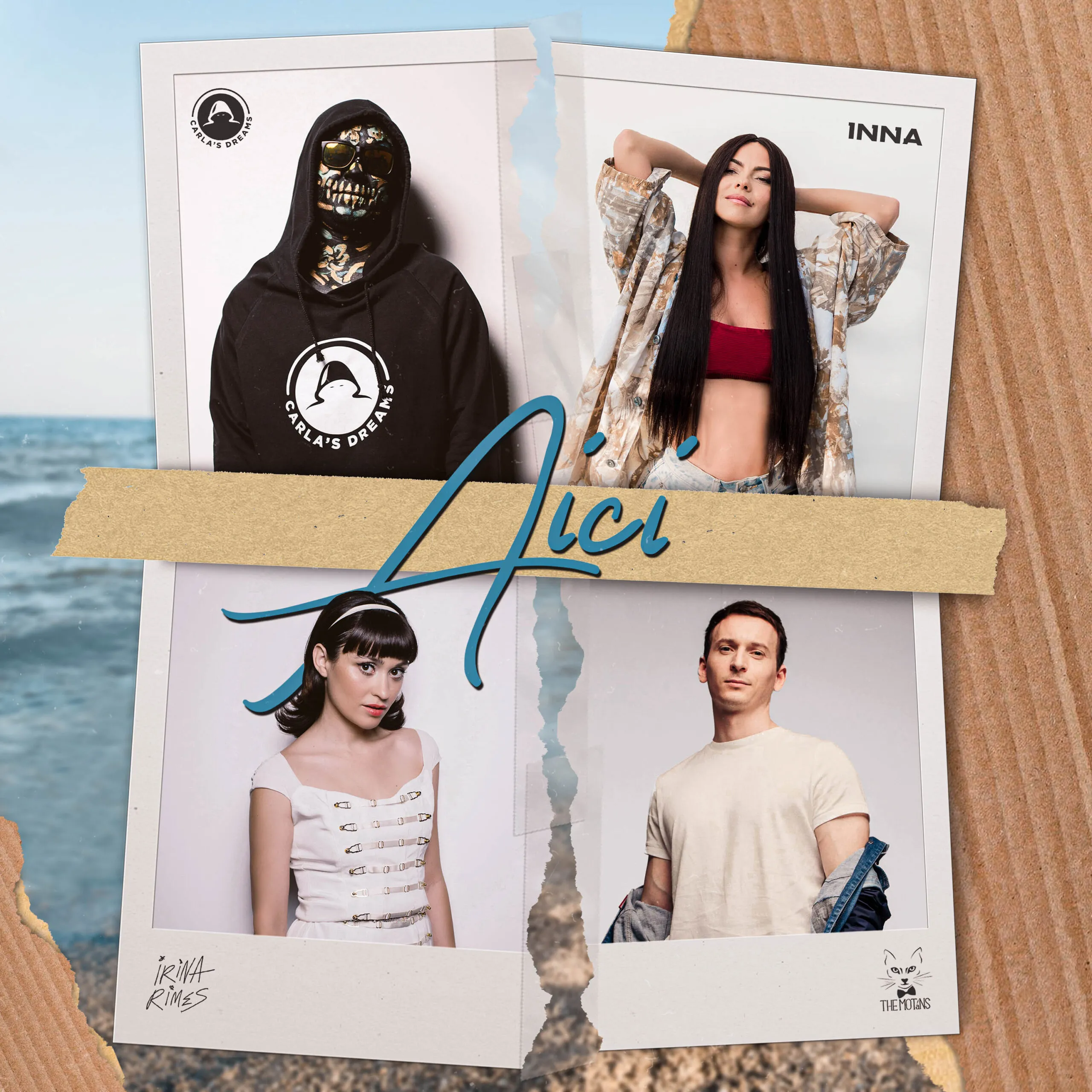 Colaborare surprinzătoare: Carla’s Dreams, Inna, Irina Rimes si The Motans lansează „Aici”