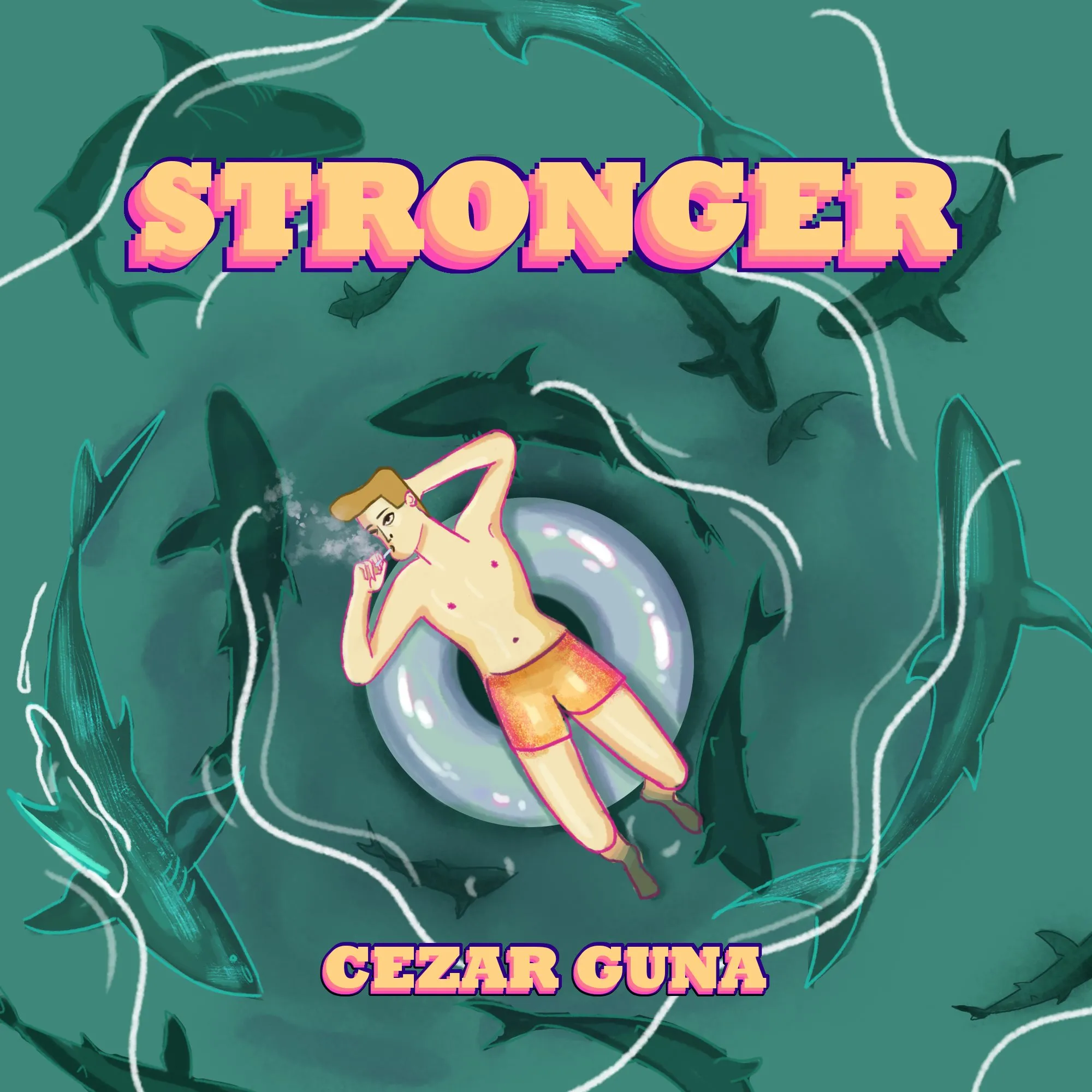 De ziua lui de naștere, Cezar Guna a lansat piesa „Stronger”