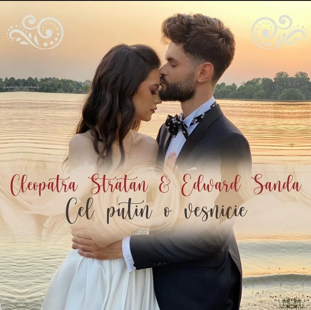 Cleopatra Stratan și Edward Sanda fac nunta și au lansat videoclipul piesei „Cel puțîn o veșnicie”