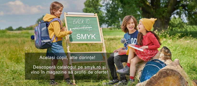 Smyk All for Kids dă startul pregătirilor pentru școală