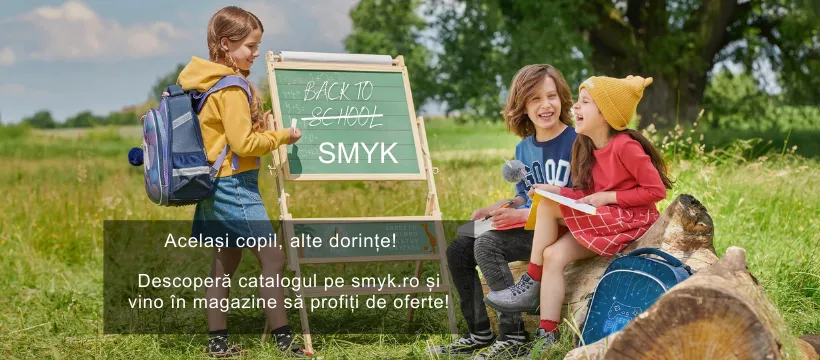 Smyk All for Kids dă startul pregătirilor pentru școală