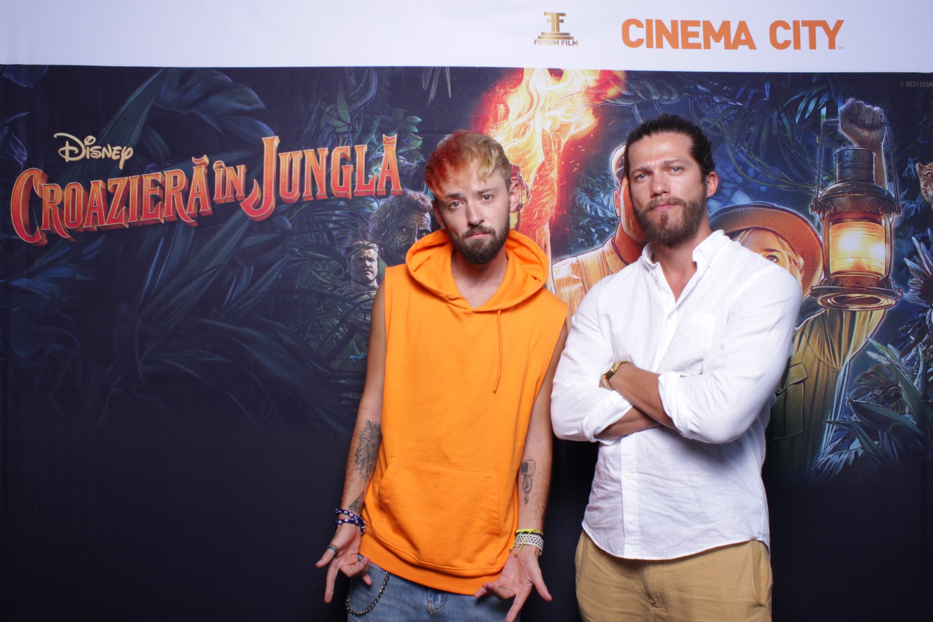 Ce de vedete au venit la avanpremiera filmului Croazieră în junglă, o aventură captivantă de la Disneyland