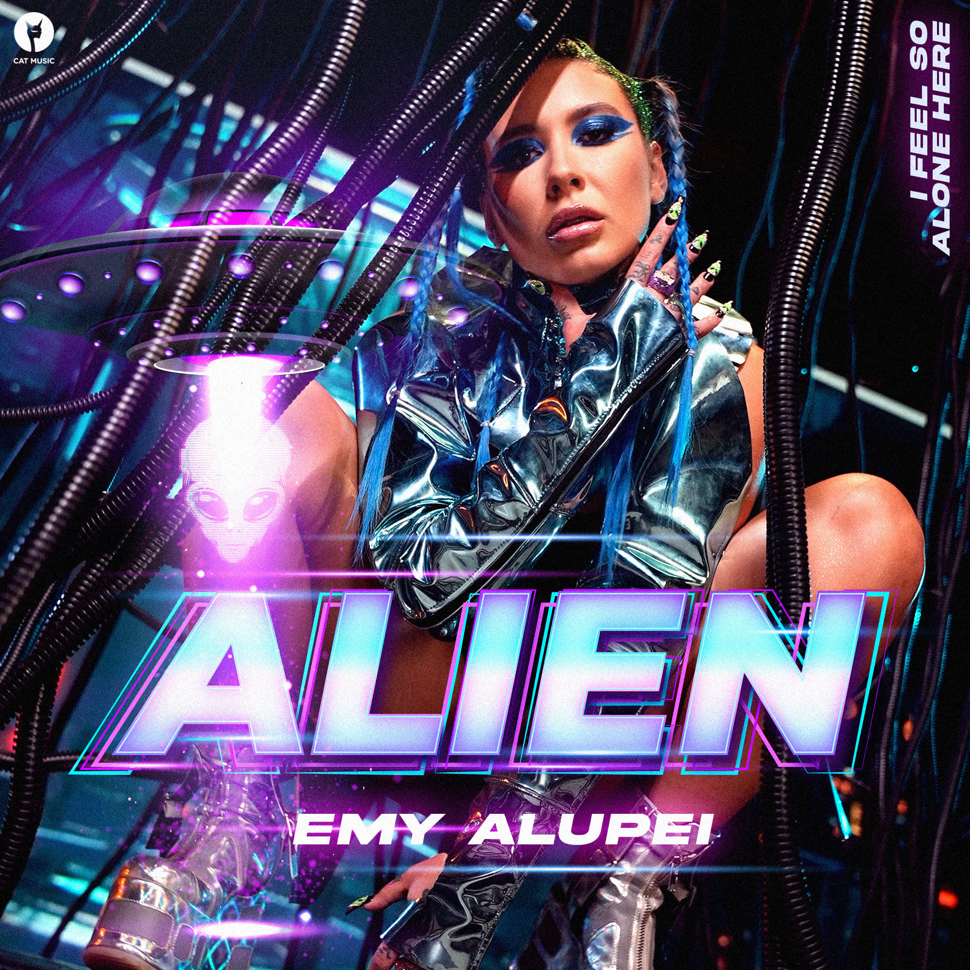 Emy Alupei vine cu un sound fresh și lansează „Alien”, prima sa piesă în limba engleză