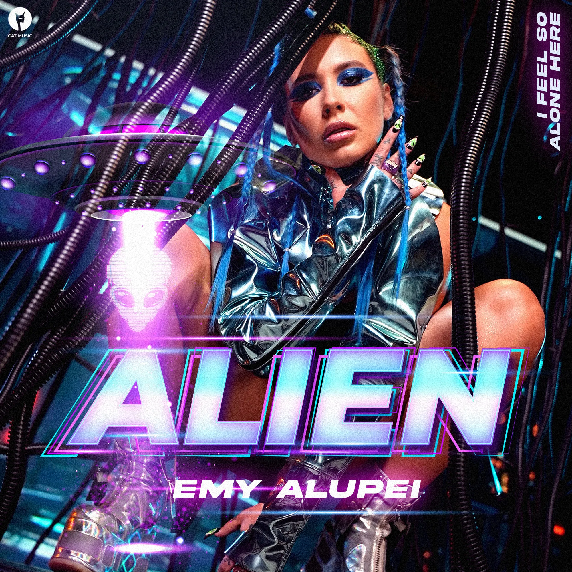 Emy Alupei vine cu un sound fresh și lansează „Alien”, prima sa piesă în limba engleză
