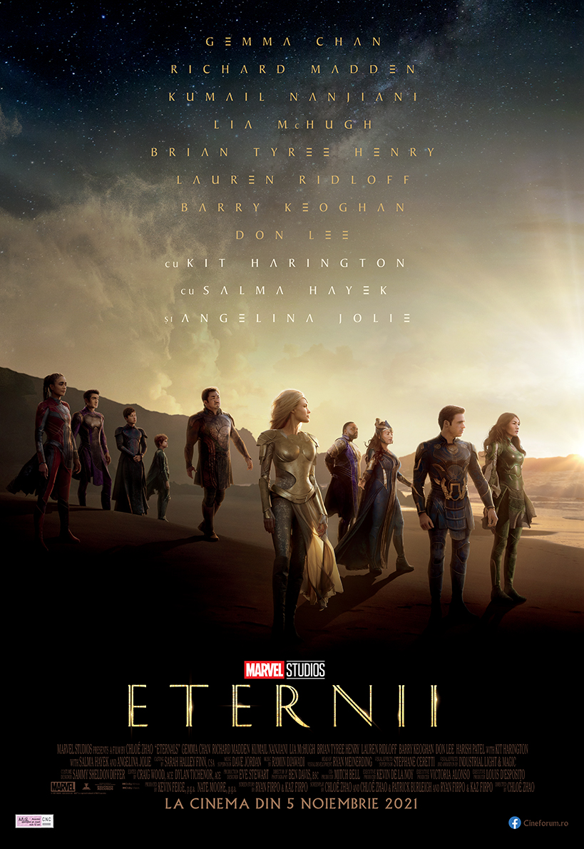 O nouă mitologie Marvel pe marile ecrane: „Eternals”