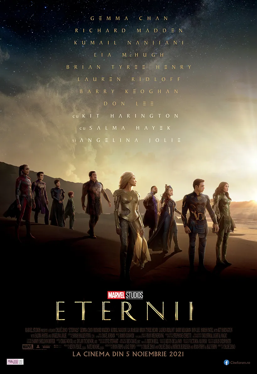 O nouă mitologie Marvel pe marile ecrane: „Eternals”