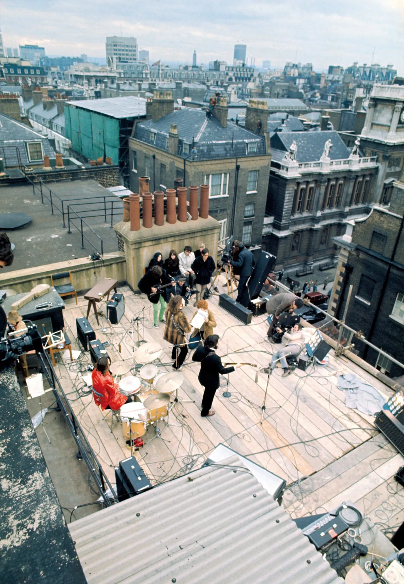 „The Beatles: Get Back-The Rooftop Performance” debuteaza pe platformele de streaming