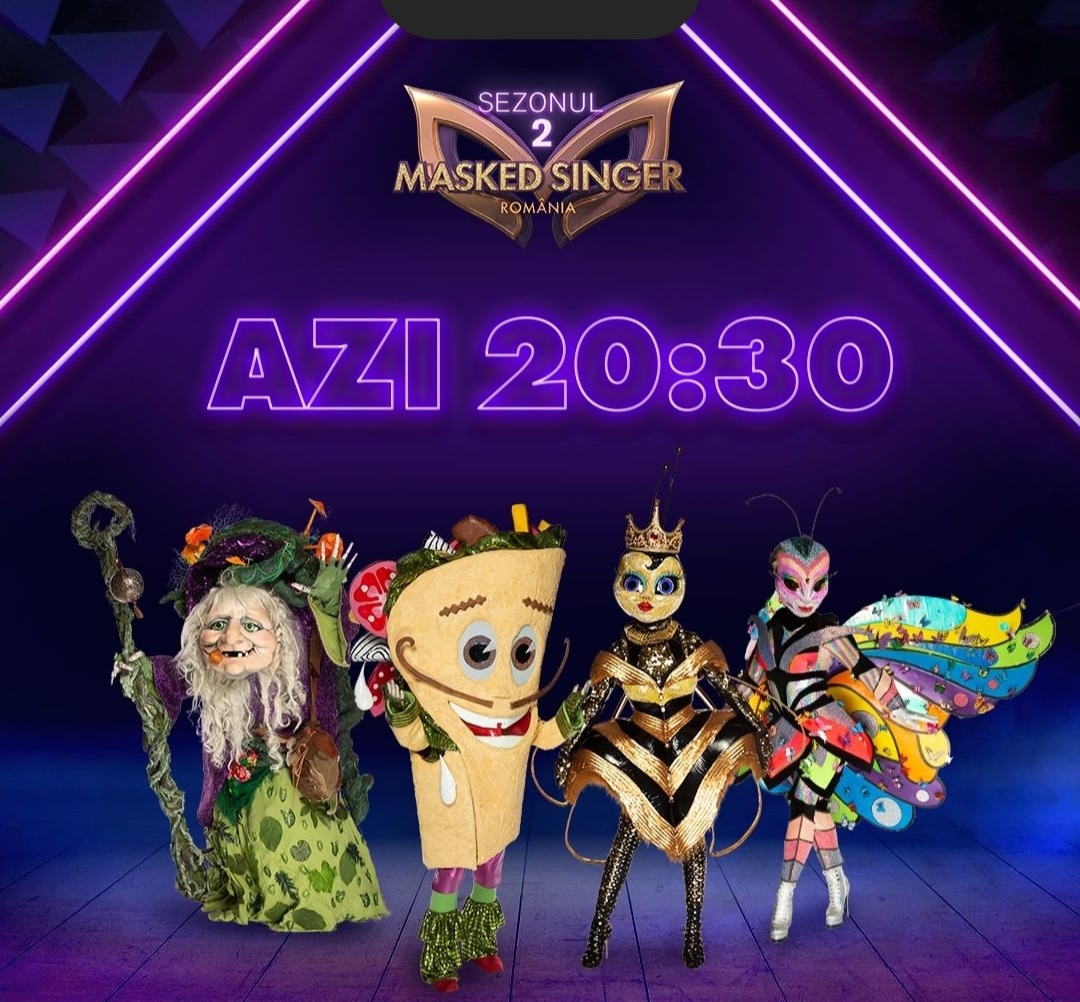 Theo Rose, Cabral, Andreea Marin si Nadine au fost vedetele din final „Masked Singer”