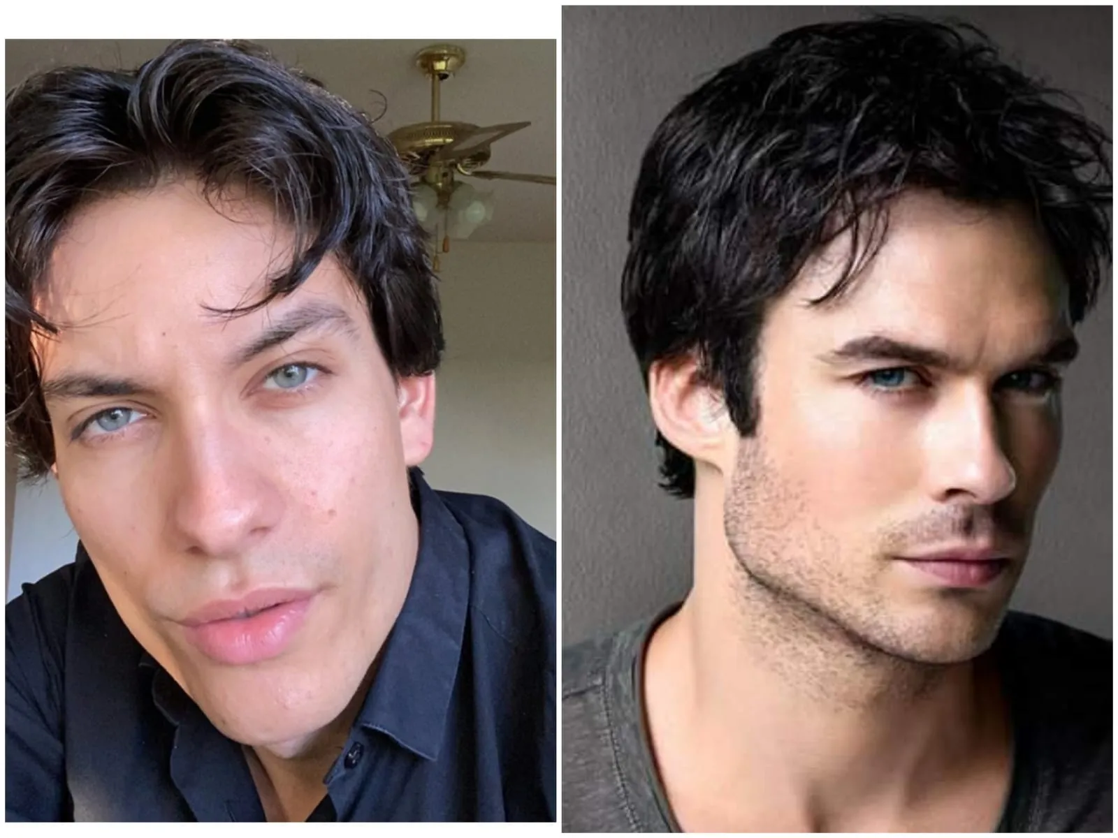 Ce bine seamana timisoreanul Flavius Jucu cu Ian Somerhalder din „Jurnalele Vampirilor”