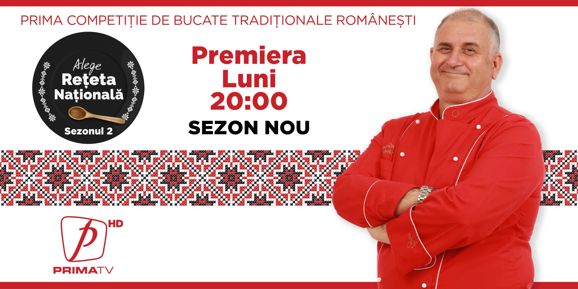 Horia Virlan pleaca intr-o noua aventura! Alege reteta nationala revine Prima TV