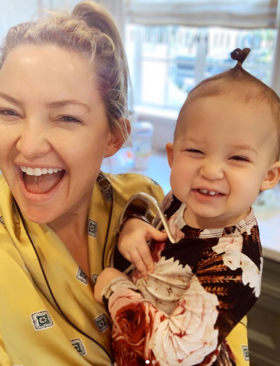 Adorabila fiică a lui Kate Hudson, Rani, are un mesaj urgent pentru copiii mici