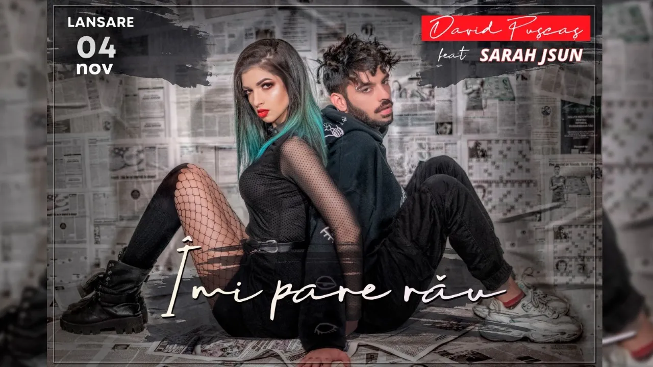 David Puscas si Sarah JSun au lansat videoclipul piesei „Imi pare rau”