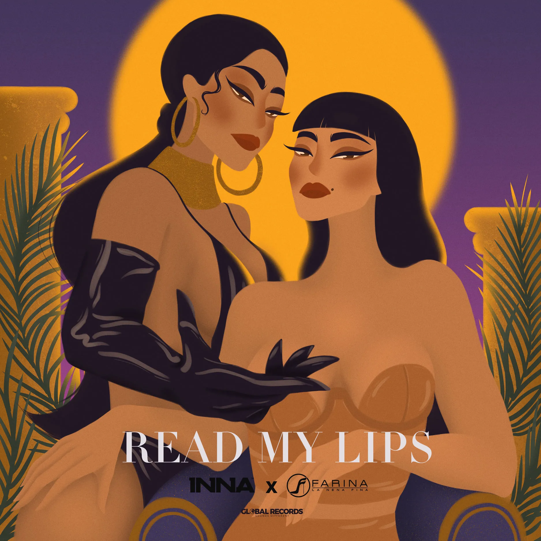 INNA a lansat single-ul ”Read My Lips” în colaborare cu Farina, cameleonica artistă din Columbia