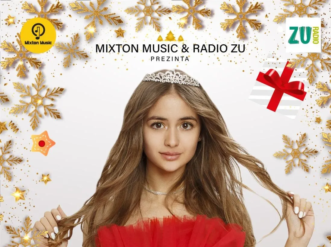 „De Crăciun la mine acasă cu Generația Z”. Pe 25 decembrie, Iuliana Beregoi și Radio ZU te invită la Concert online LIVE
