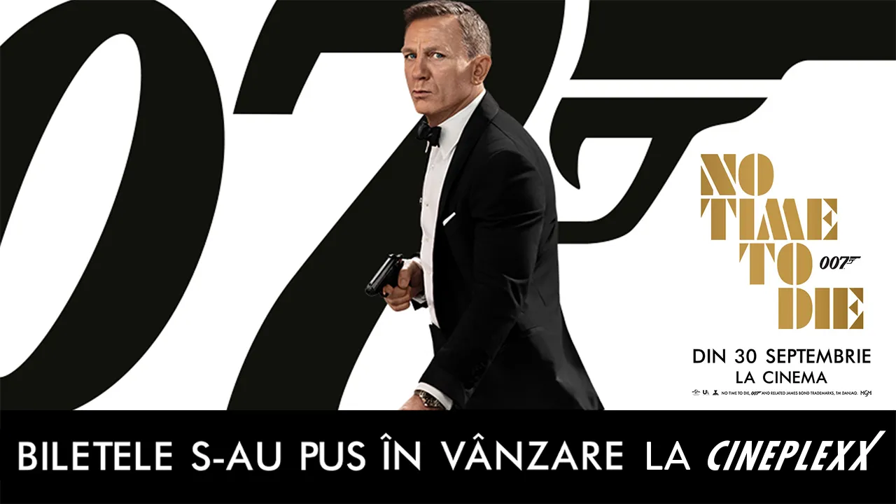 Nu e vreme de… pierdut! Noul film Bond vine la Cineplexx cu premii ‘smart’ pentru cinefili