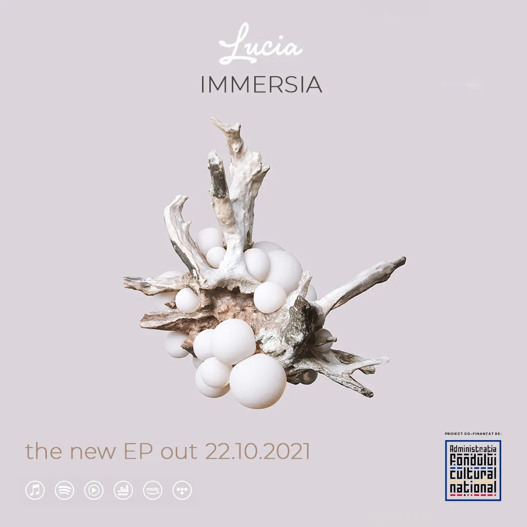 Pe 22 octombrie Lucia lansează noul său album – IMMERSIA
