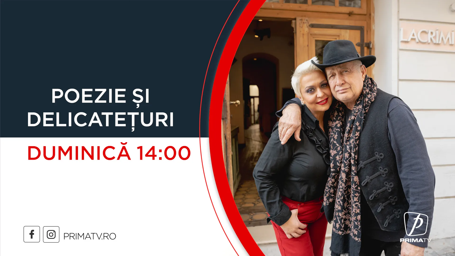 Monica Anghel va găti alături de Mircea Dinescu, în emisiunea Poezie și delicatețuri