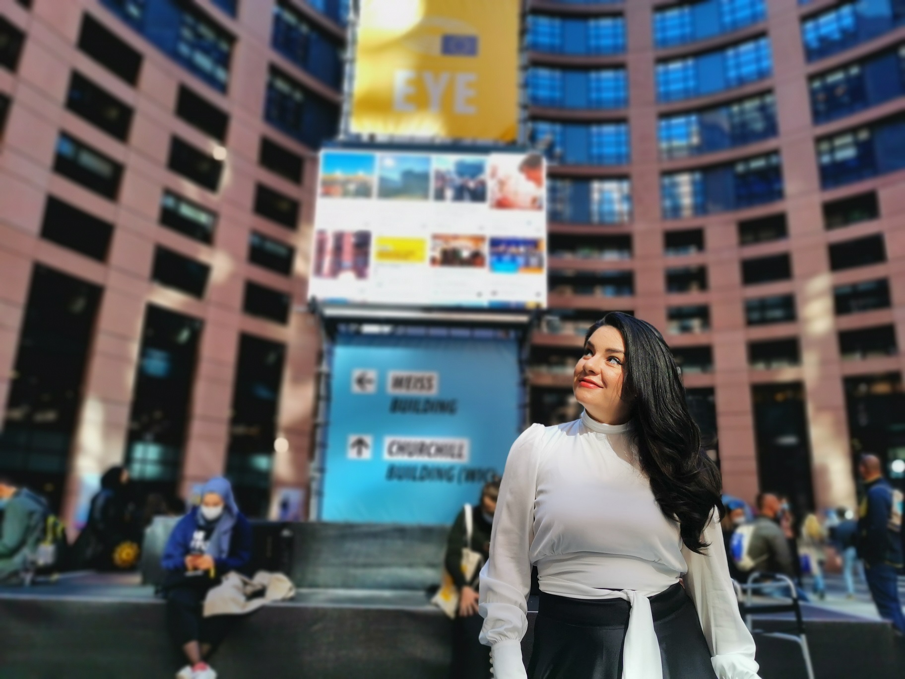 Oana Tache, față în față cu marii lideri europeni la Strasbourg, în cadrul European Youth Event 2021