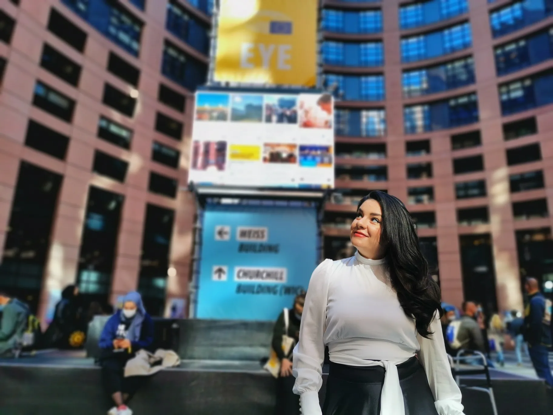 Oana Tache, față în față cu marii lideri europeni la Strasbourg, în cadrul European Youth Event 2021