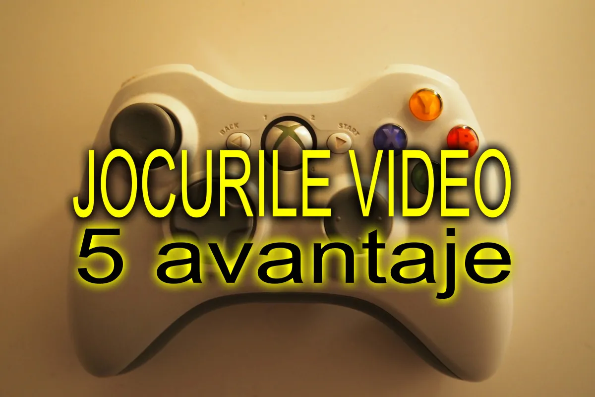 De ce e bine să jucăm jocuri video