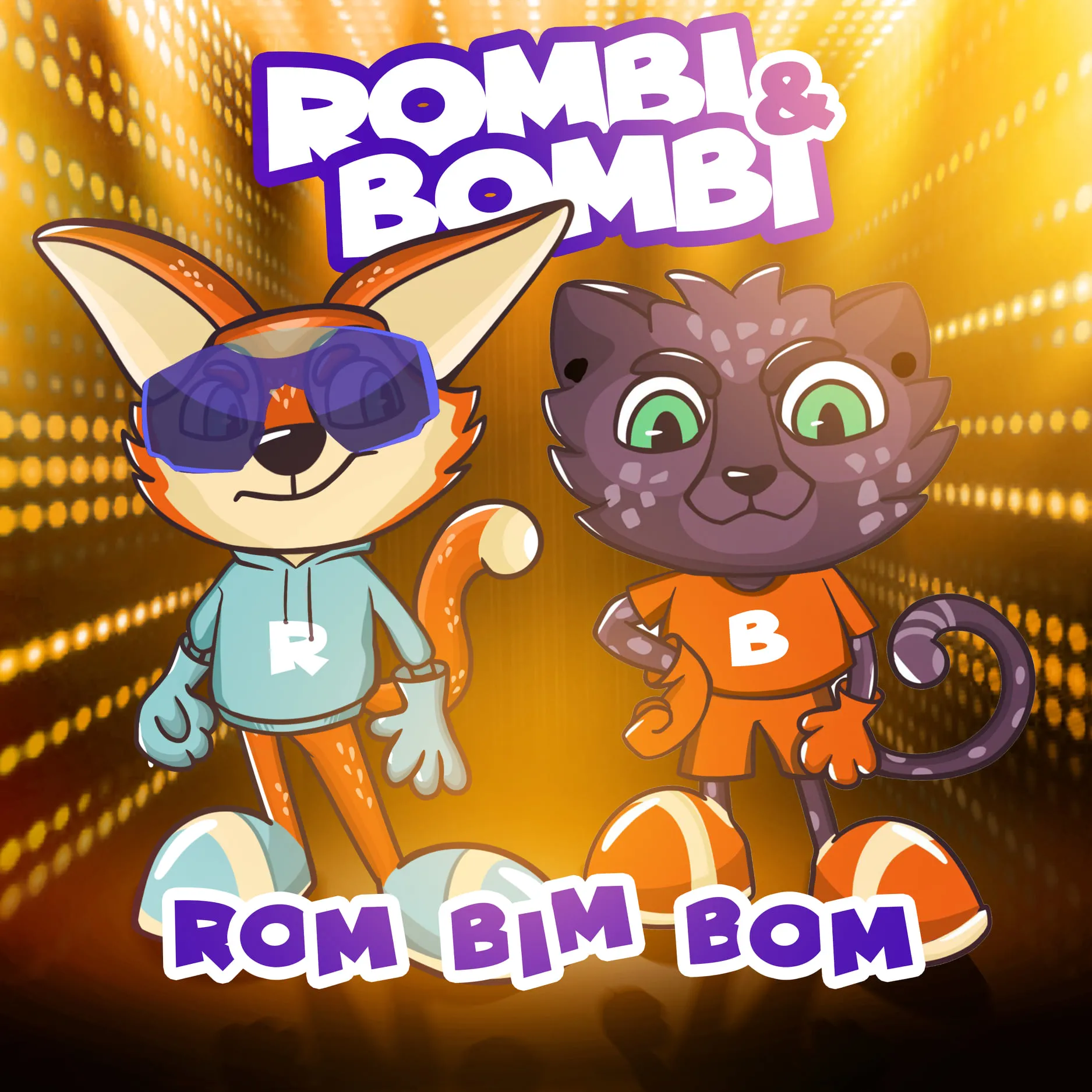Rombi & Bombi, cele mai populare personaje animate de pe TikTok, lansează „Rom Bim Bom”