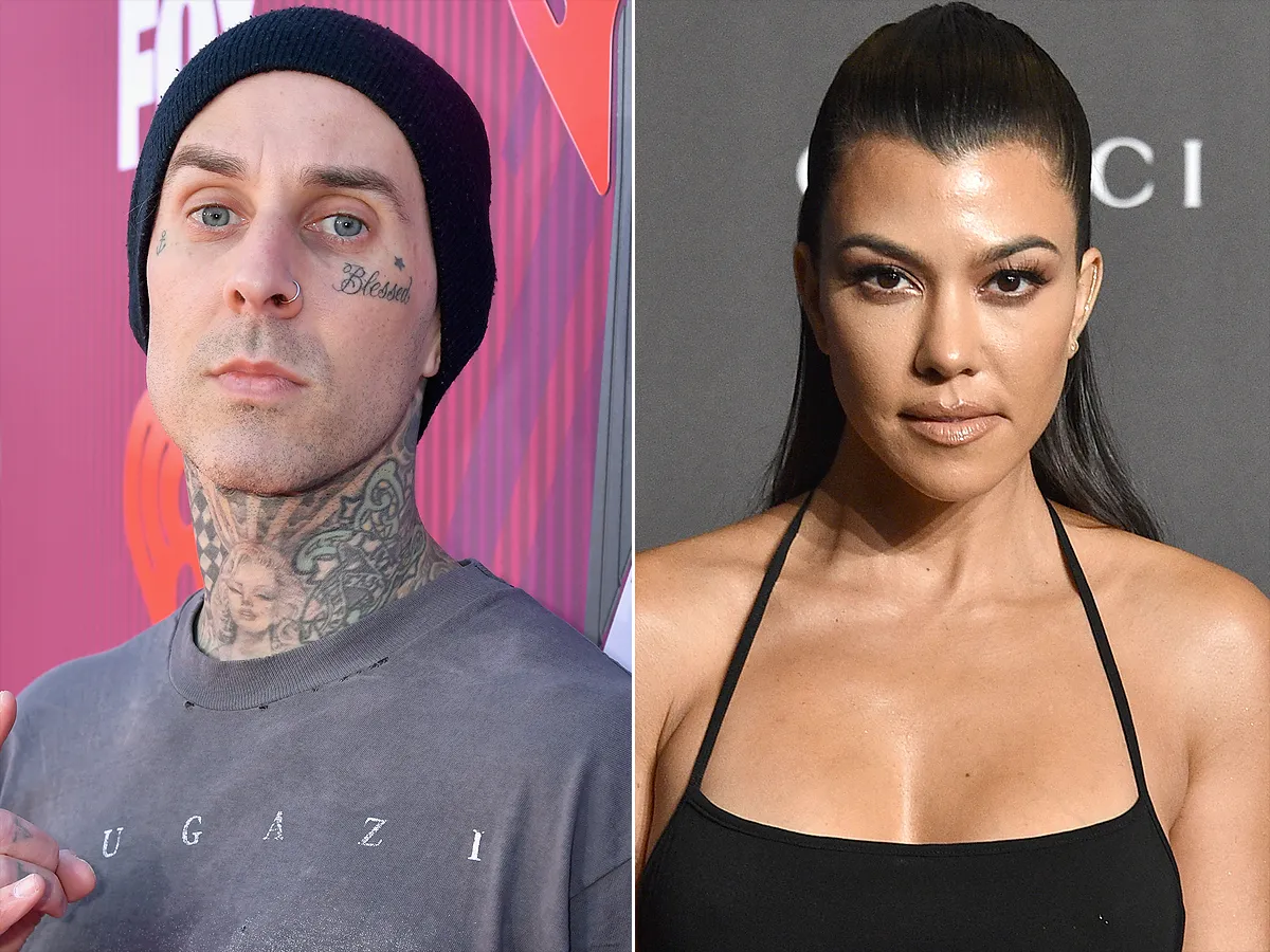 Kourtney Kardashian confirmă relația romantică cu Travis Barker printr-o poză de Valentine’s Day