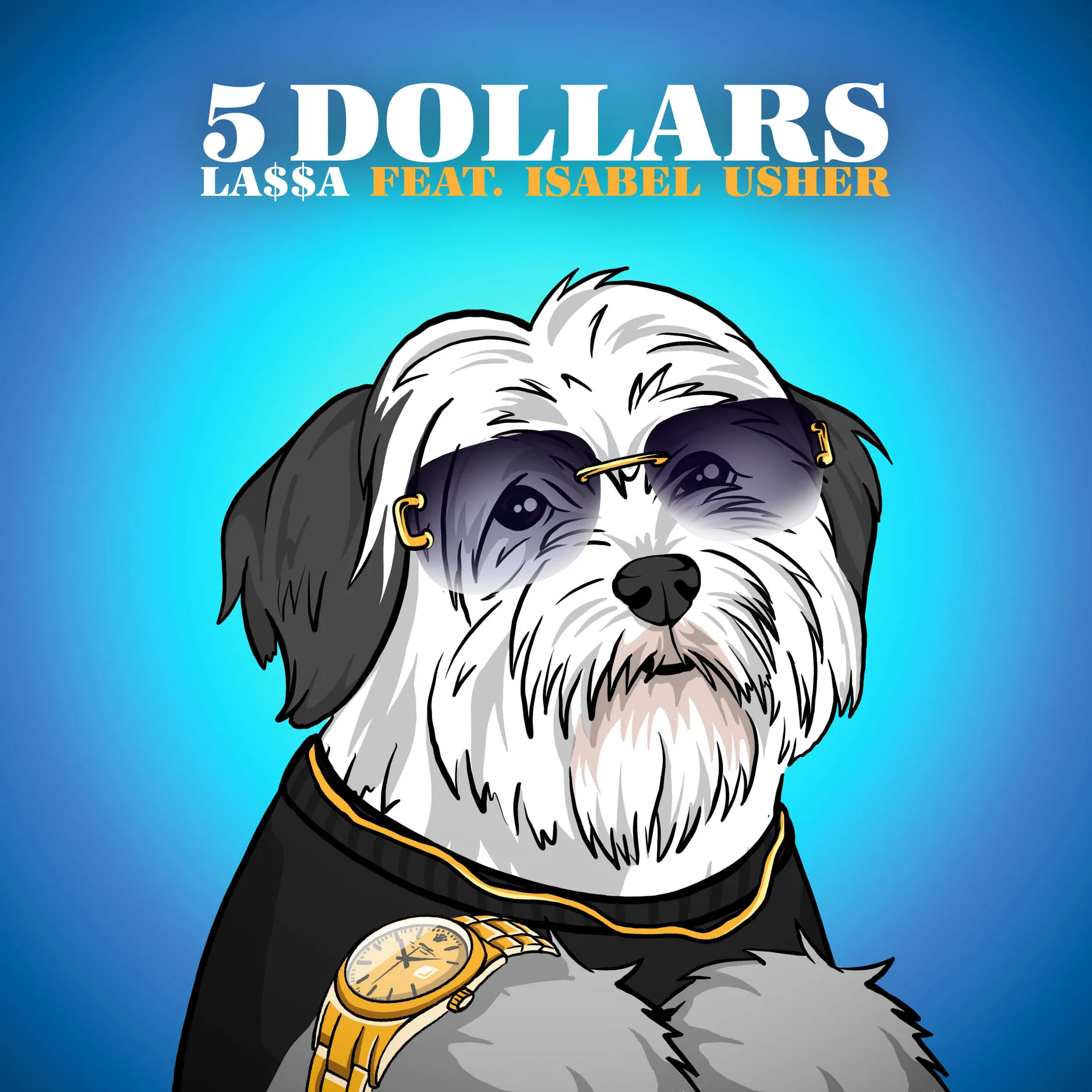 LA$$A face echipă cu Isabel Usher pentru single-ul „5 Dollars”