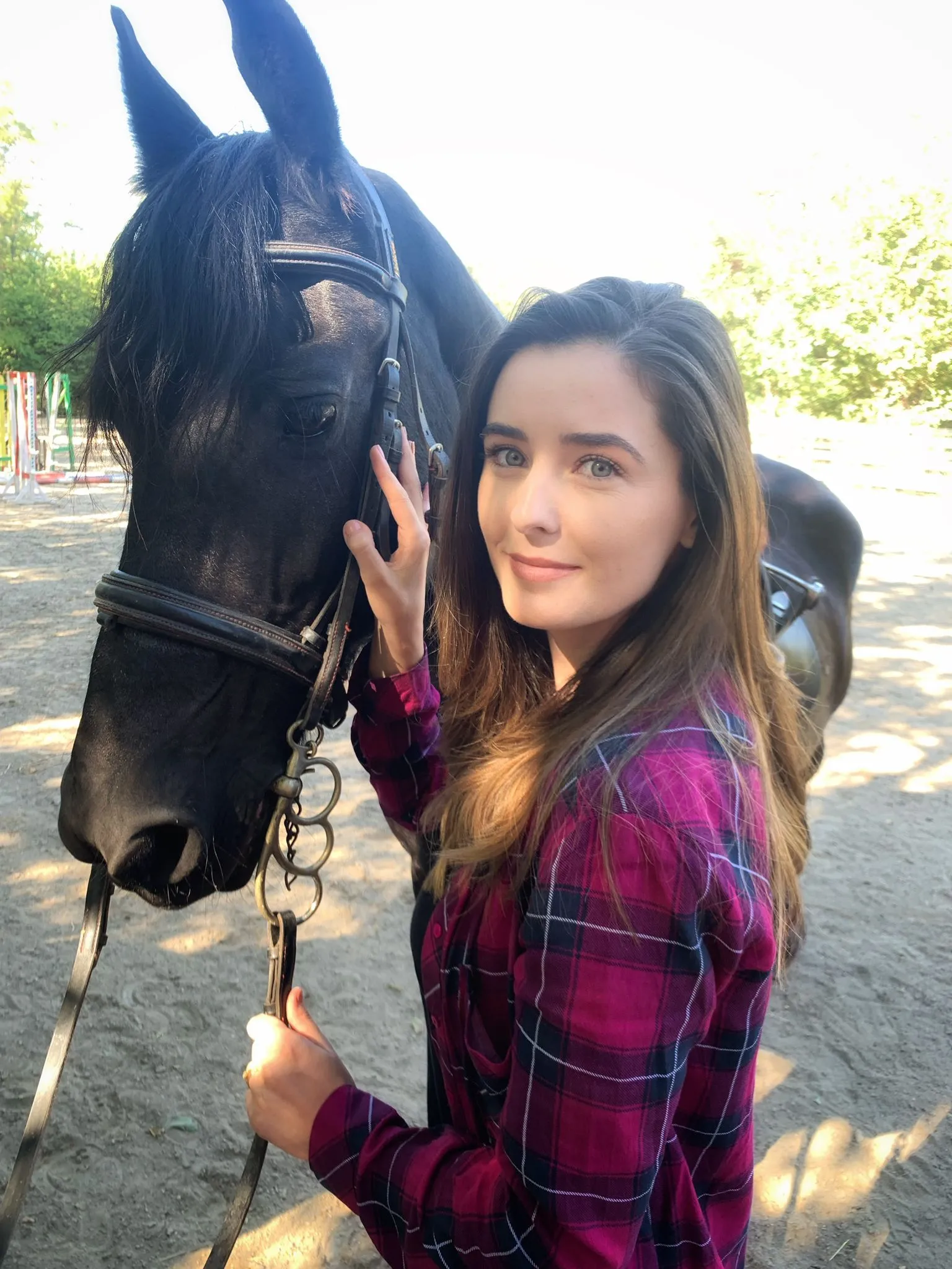 Marina Nițoiu, de la știrile din sport la echitație