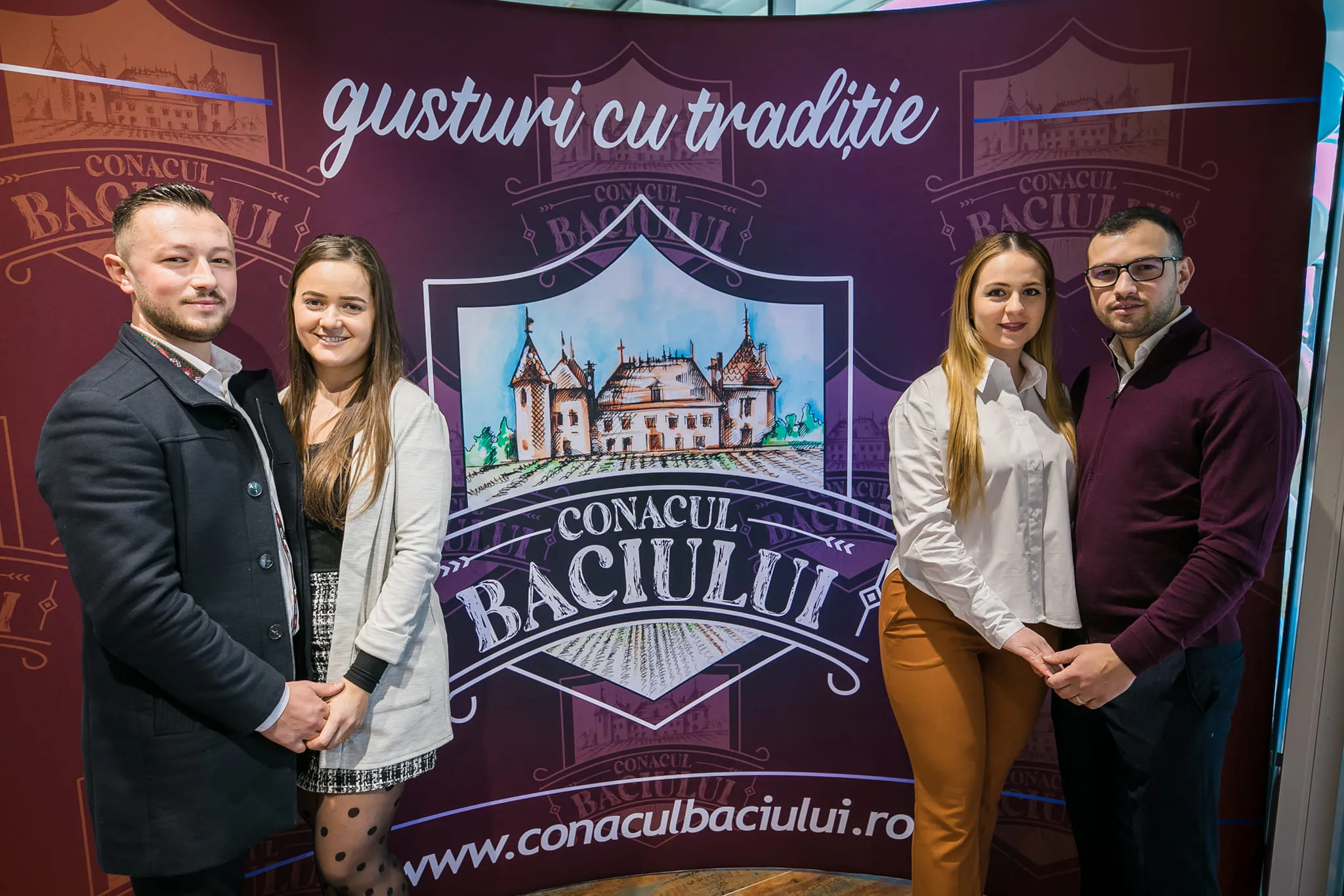 Fratii Stroie si jumatatile lor au deschis Conacul Baciului la Craiova