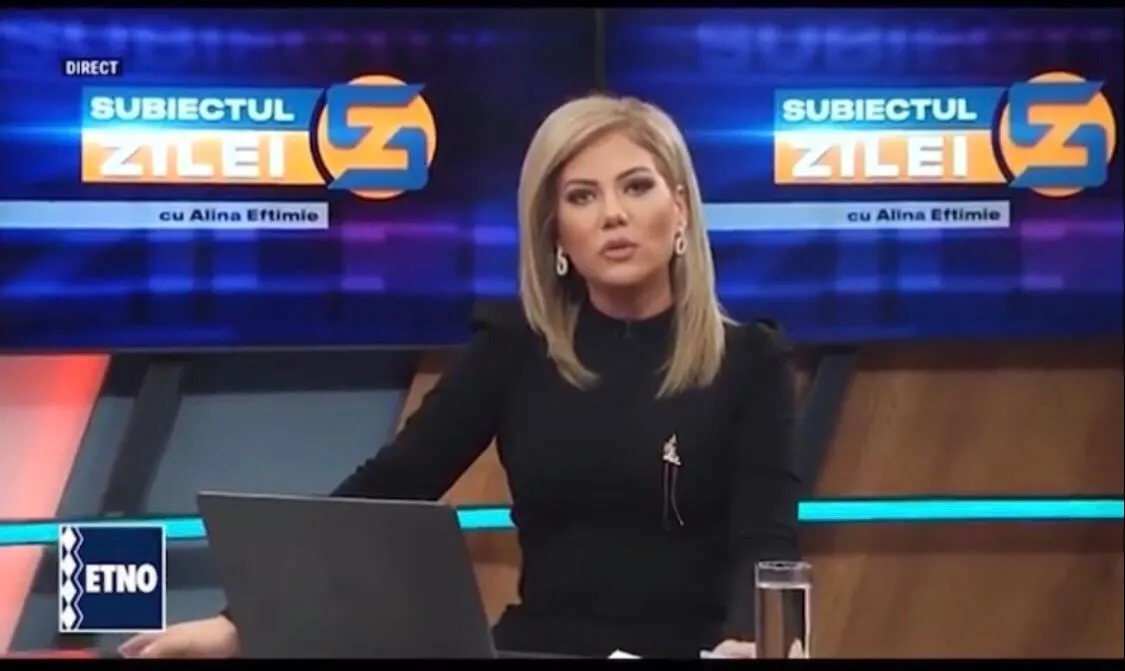Alina Eftimie, de la ”reporterul acreditat la barză”, la realizatoare în prime time, la ETNO TV!