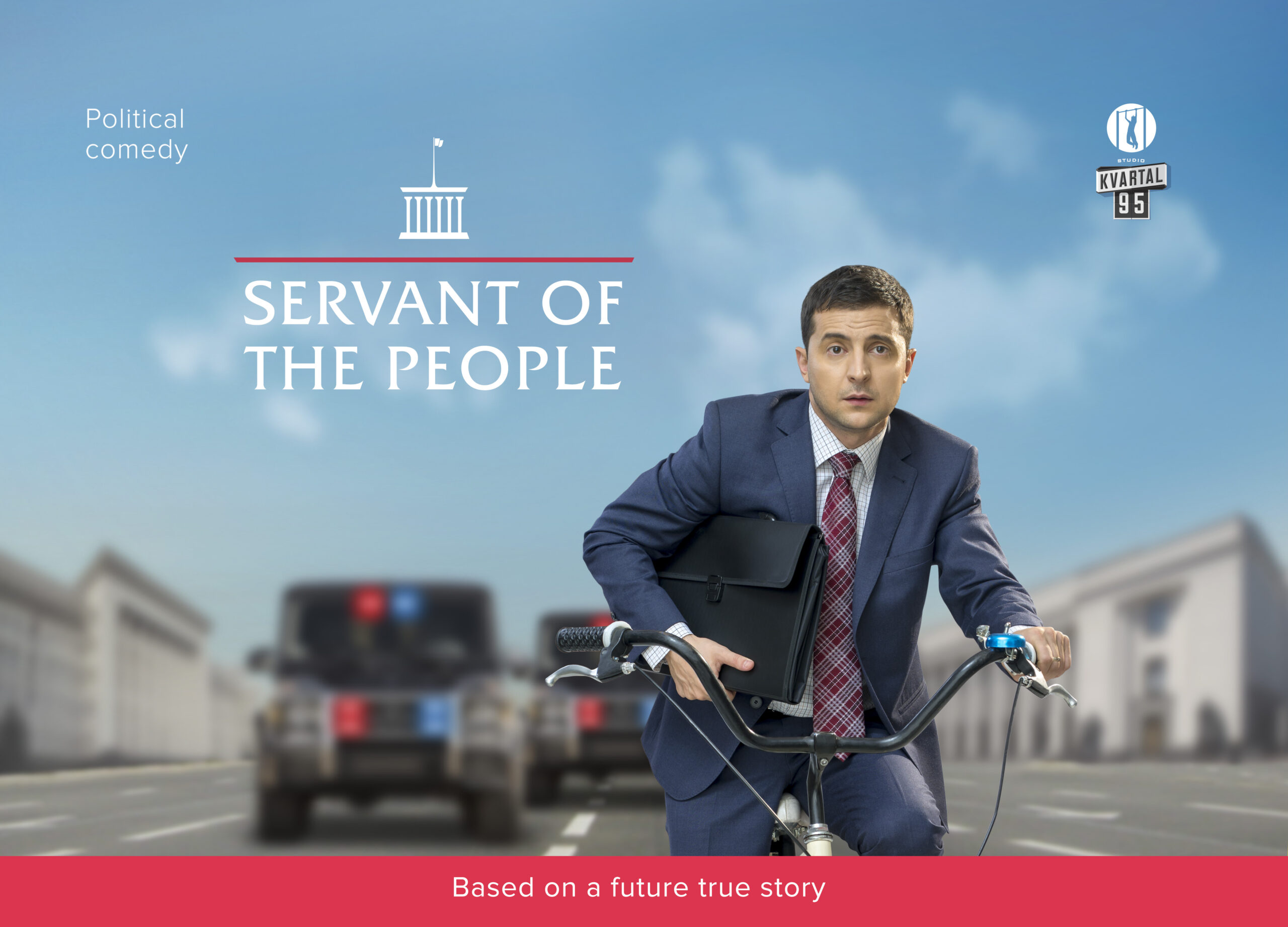 În slujba poporului, serialul în care actualul Președinte al Ucrainei joacă rolul principal, va fi disponibil pe VOYO!