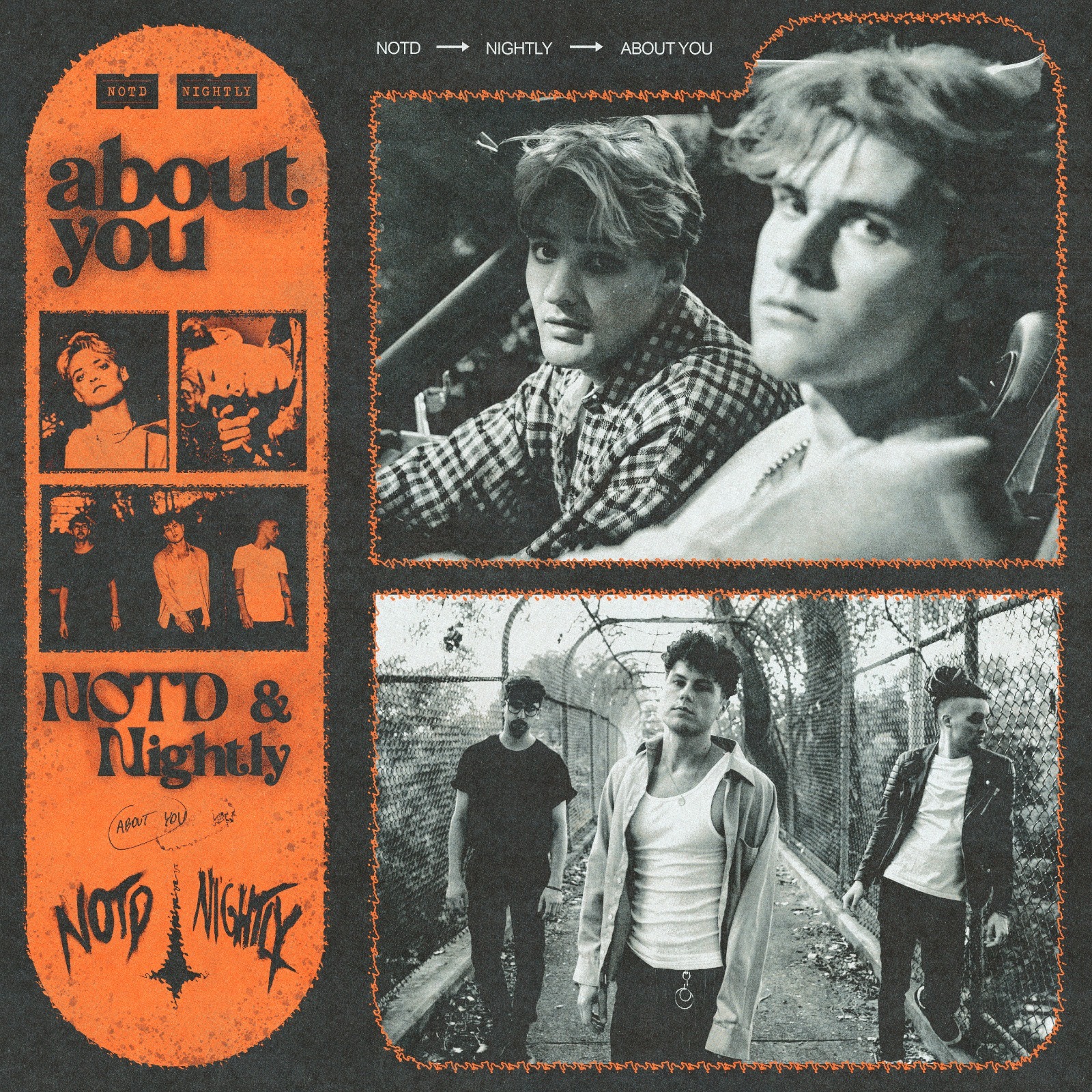 NOTD a revenit cu single-ul „about you”, in colaborare cu Nightly