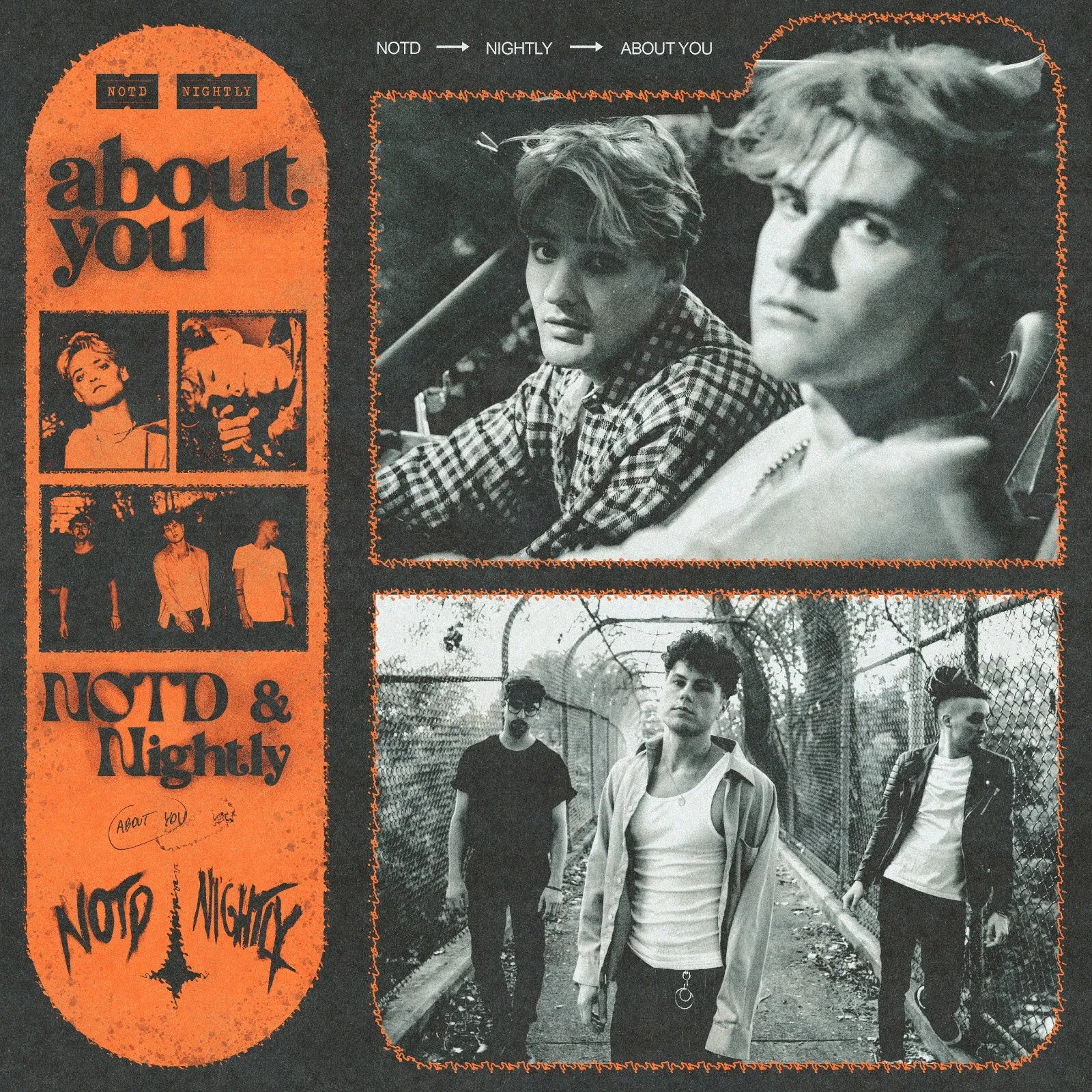 NOTD a revenit cu single-ul „about you”, in colaborare cu Nightly
