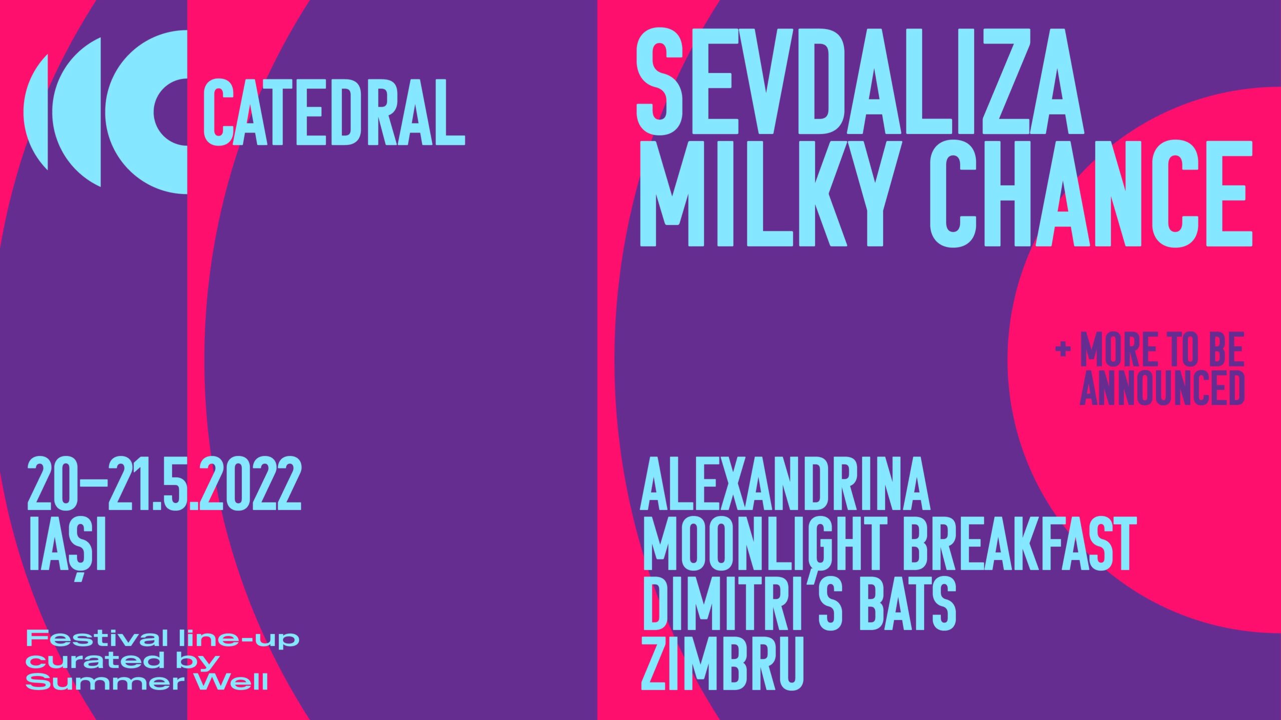 CATEDRAL, cu un line-up curatoriat de Summer Well, evenimentul de muzică și arte vizuale anunțat în premieră de Romanian Creative Week