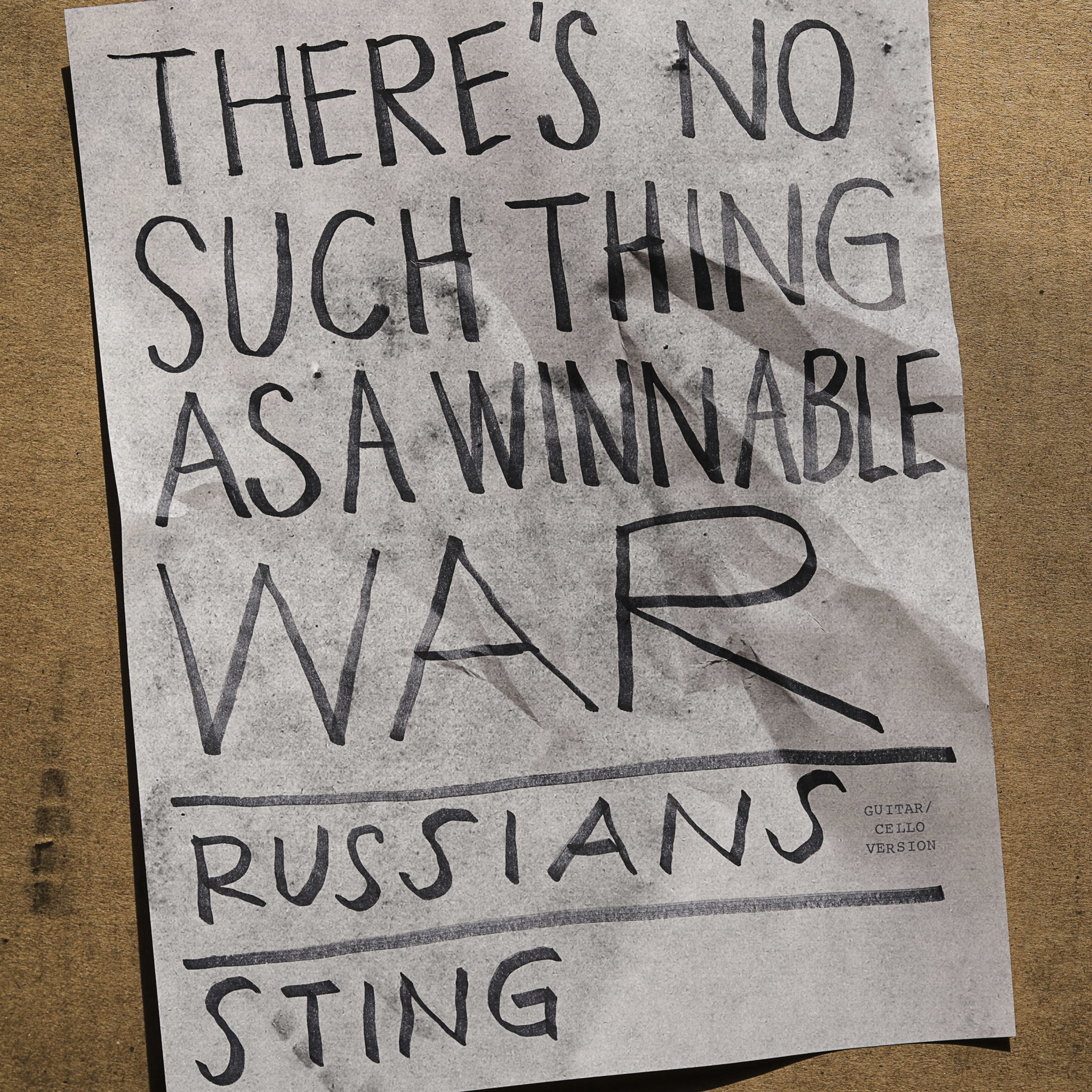 STING a lansat proiectul „Russians (Chitara/Cello Version), a carui profit va fi donate