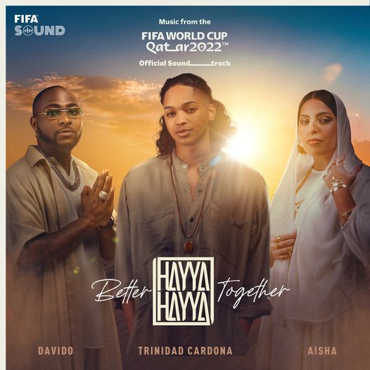 Trinidad Cardona colaboreaza cu Davido și Aisha pentru Hayya Hayya (Better Together),