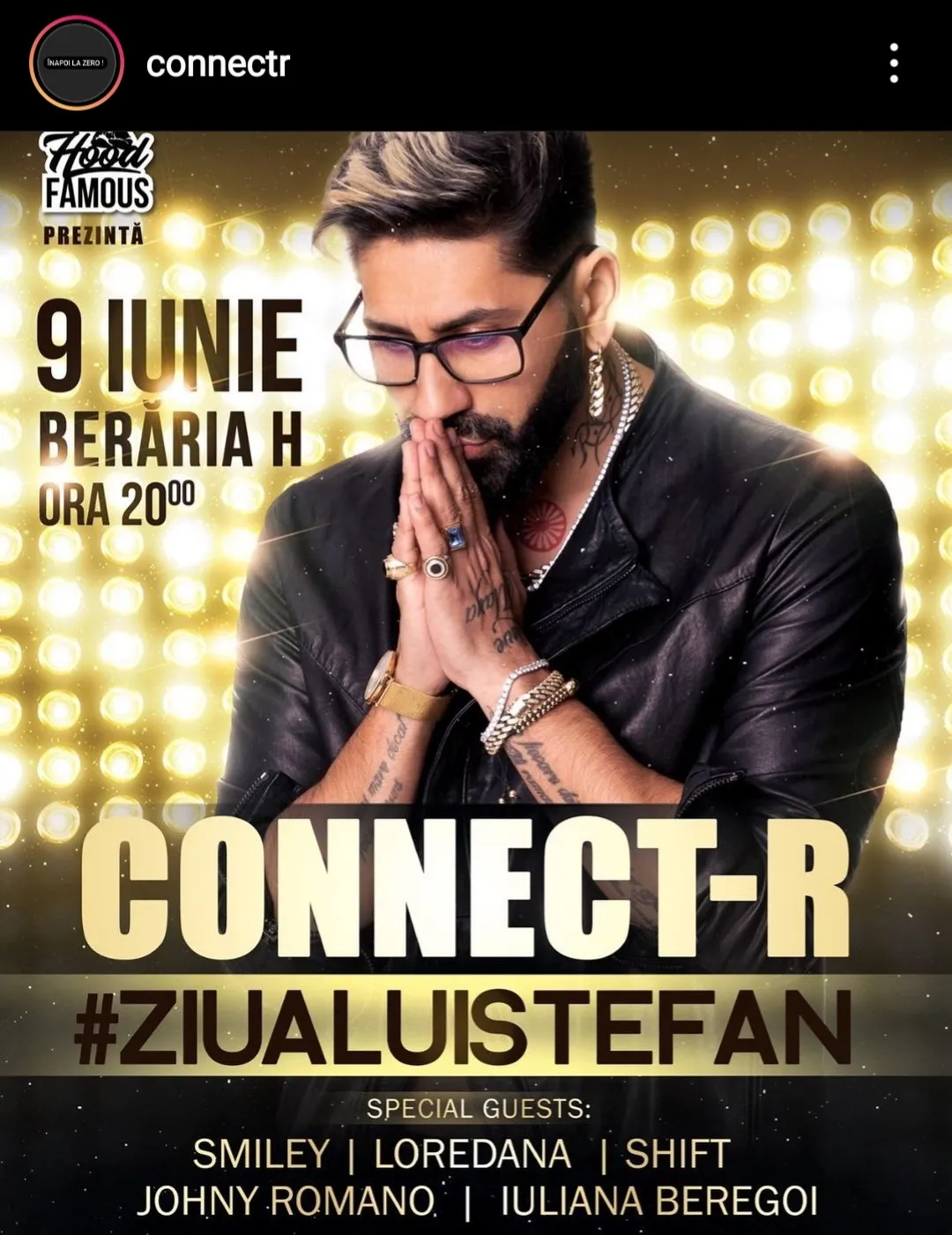 Connect-R se pregătește din nou să-și facă ziua pe scenă la Beraria H
